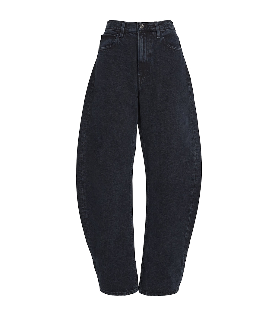 FRAME Womens The Bubble Jeans Dorado Image 1