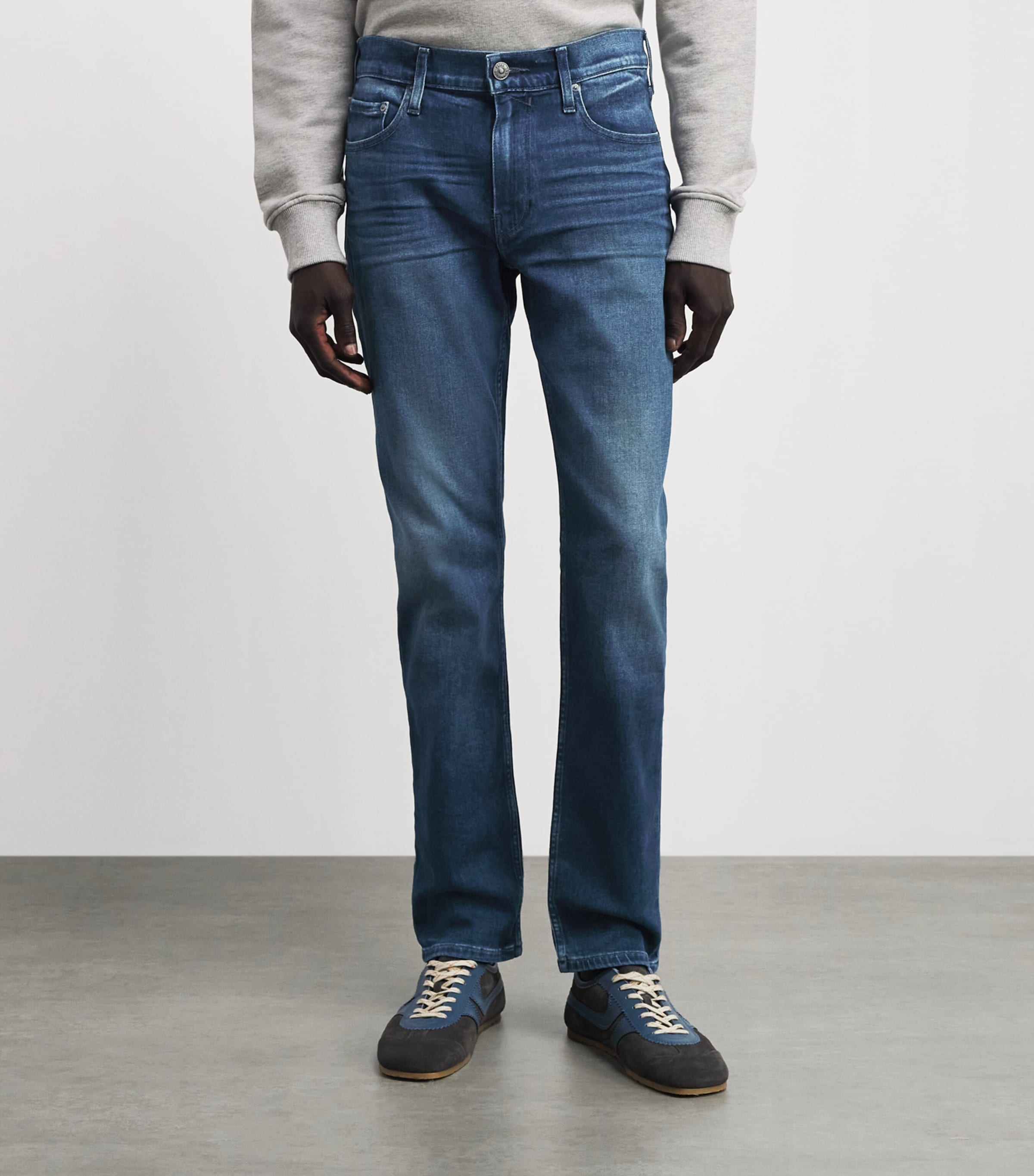 PAIGE Mens Slim Jeans Menford Image 4