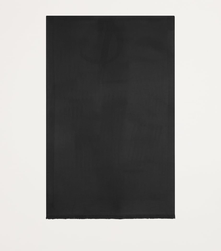 Wool Logo Scarf 1000 Image 2