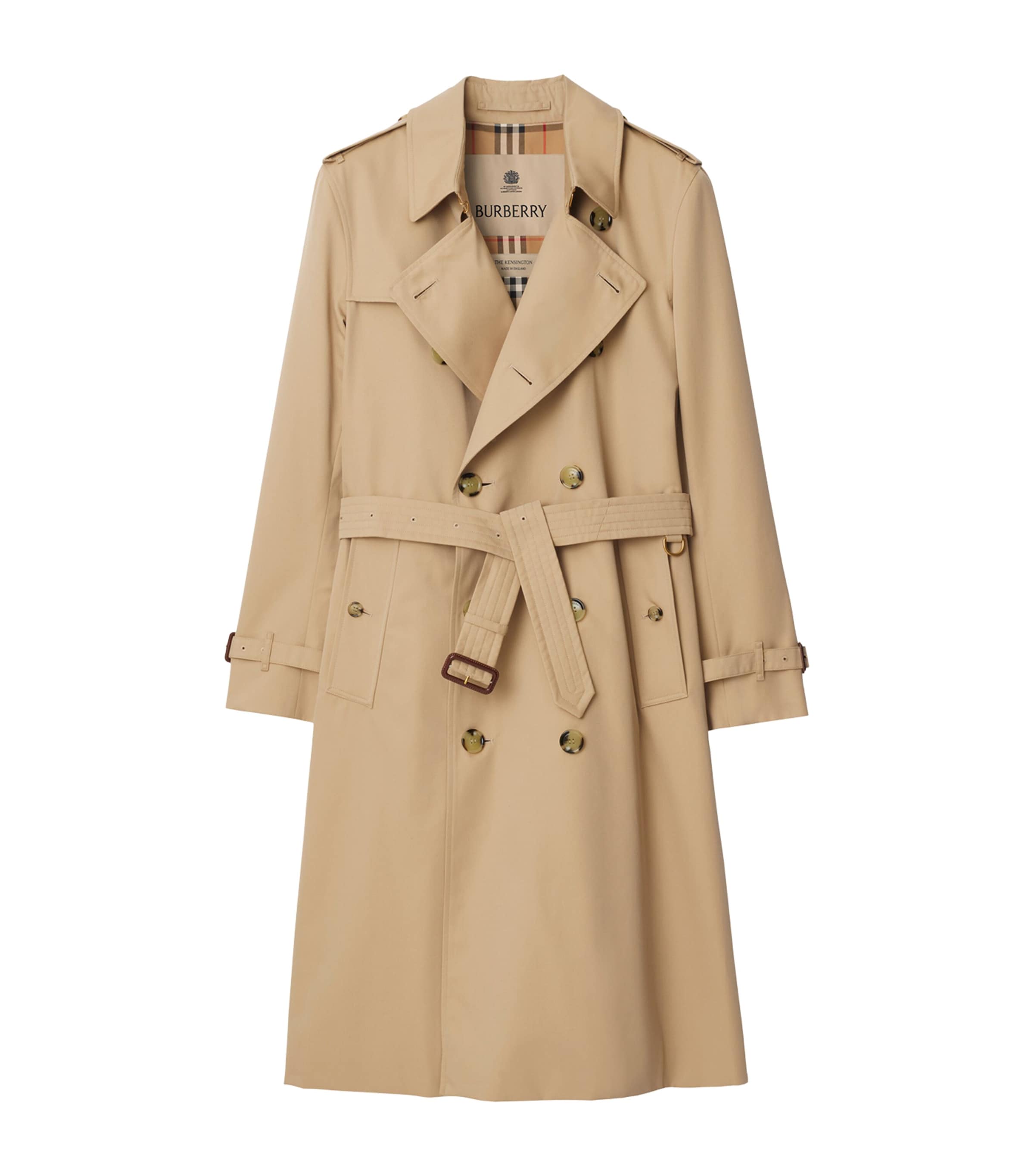 BURBERRYトレンチコート THE KENSINGTON LONG ベージュ Burberry Beige Long Kensington Heritage Trench Coat | Harrods US