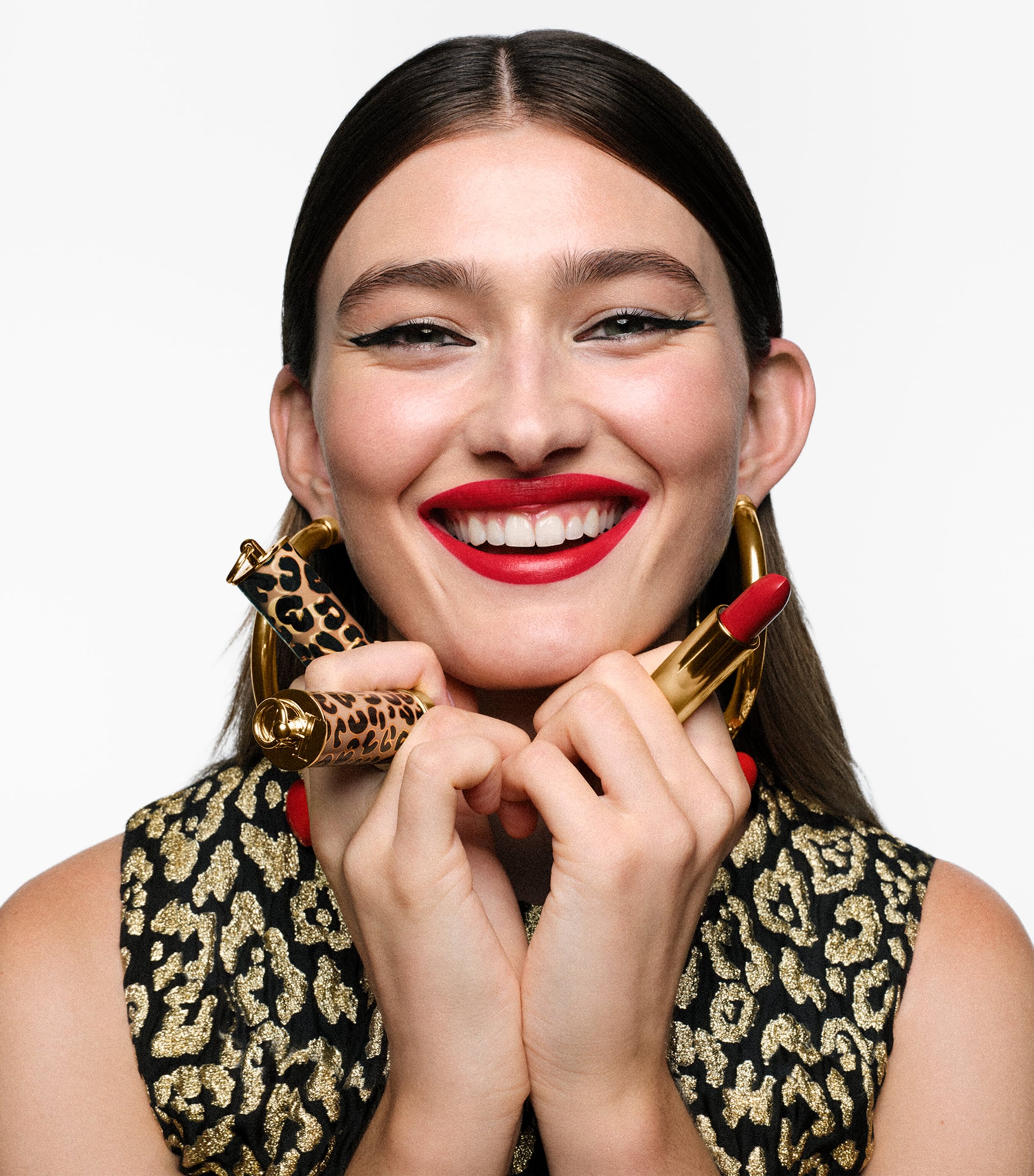 Leopard Print Lipstick Cap FABULOUS KISS NW CAP Image 4