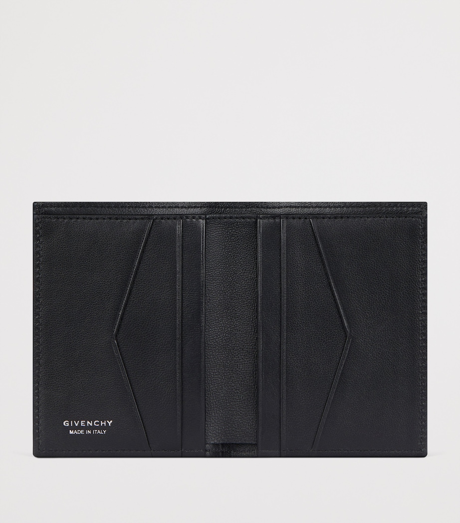 Leather 6CC Bifold Card Holder BLACK Image 3
