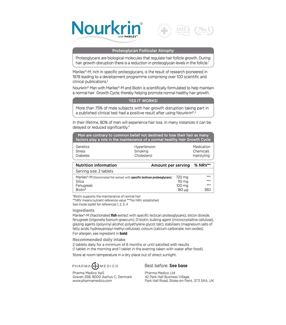 Nourkrin Man Gift Set NO COLOUR Image 2