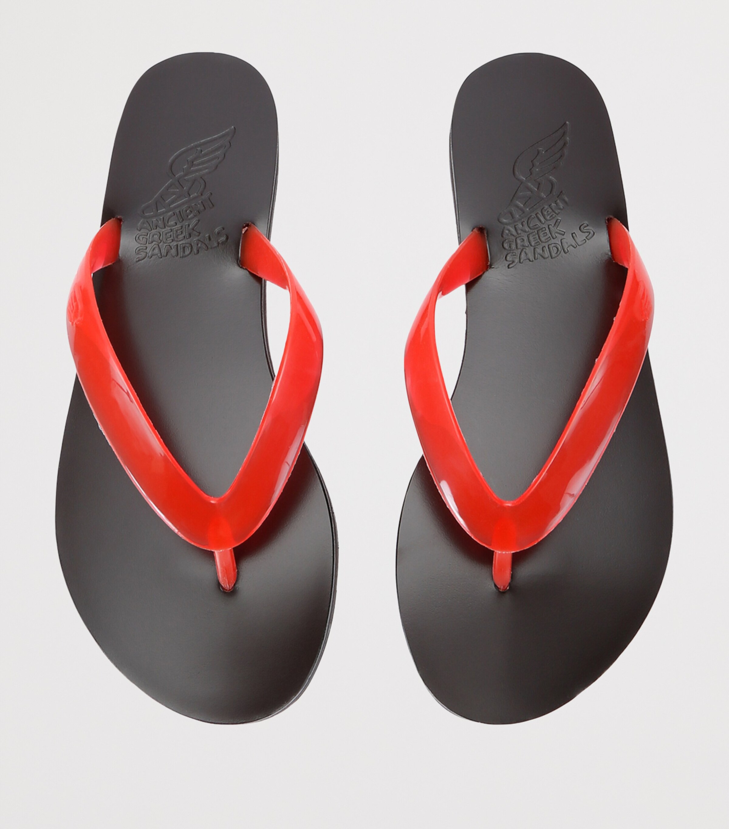 Ancient Greek Sandals Jelly Saionara Flip Flops Red/other Image 4