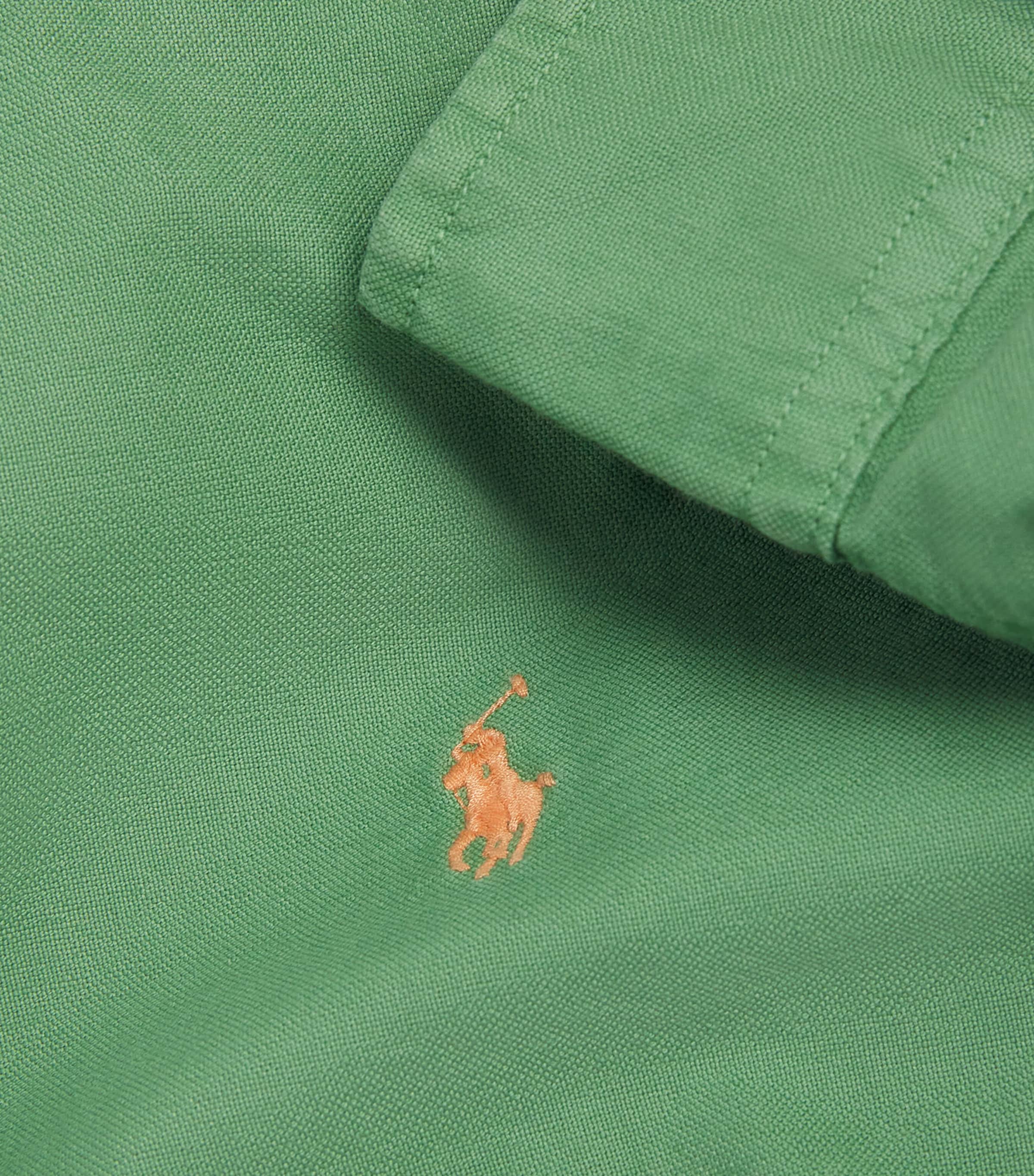 Polo Ralph Lauren Mens Custom Fit Oxford Shirt Outback Green Image 5