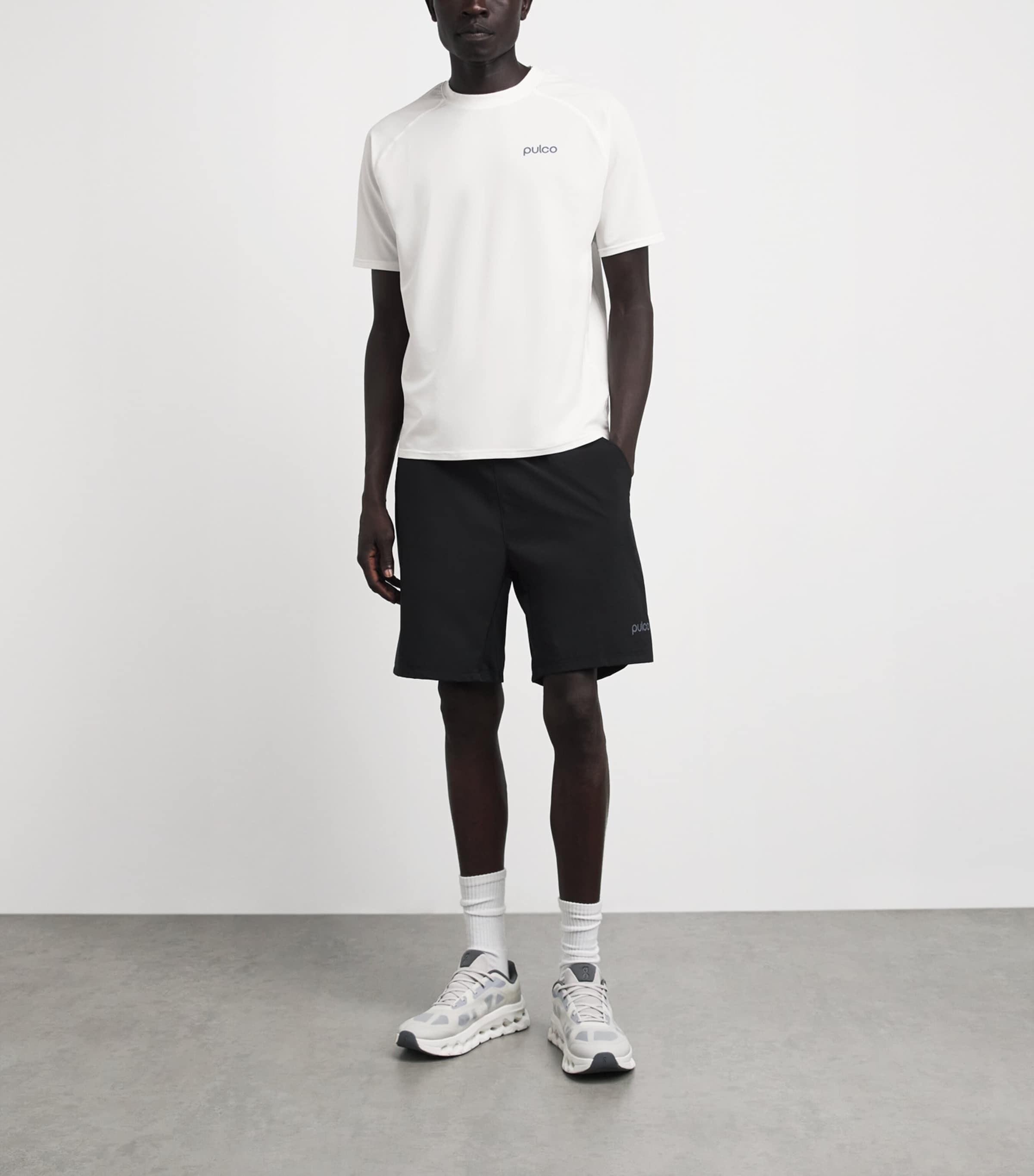 Pulco Studios Mens AIRCON Playing T-Shirt White Image 2