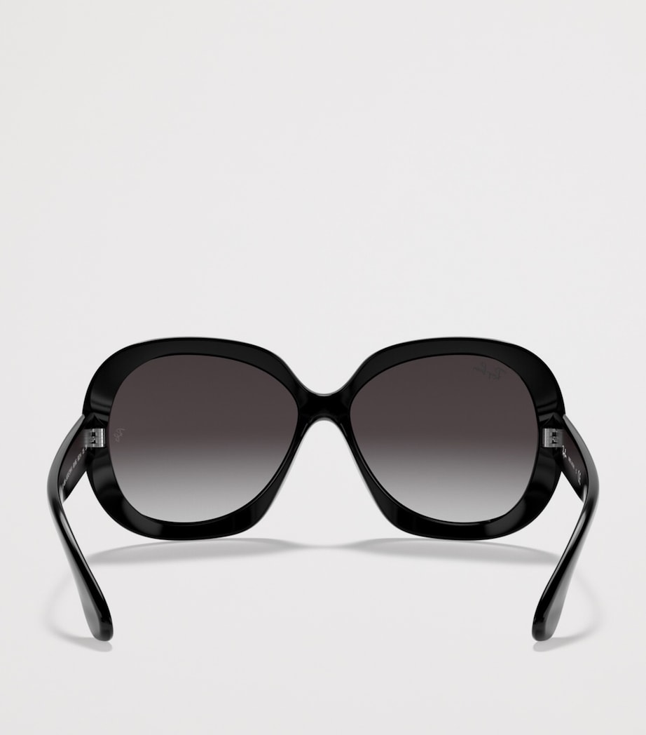 Ray-Ban Jackie Ohh II Butterfly Sunglasses Black Image 4