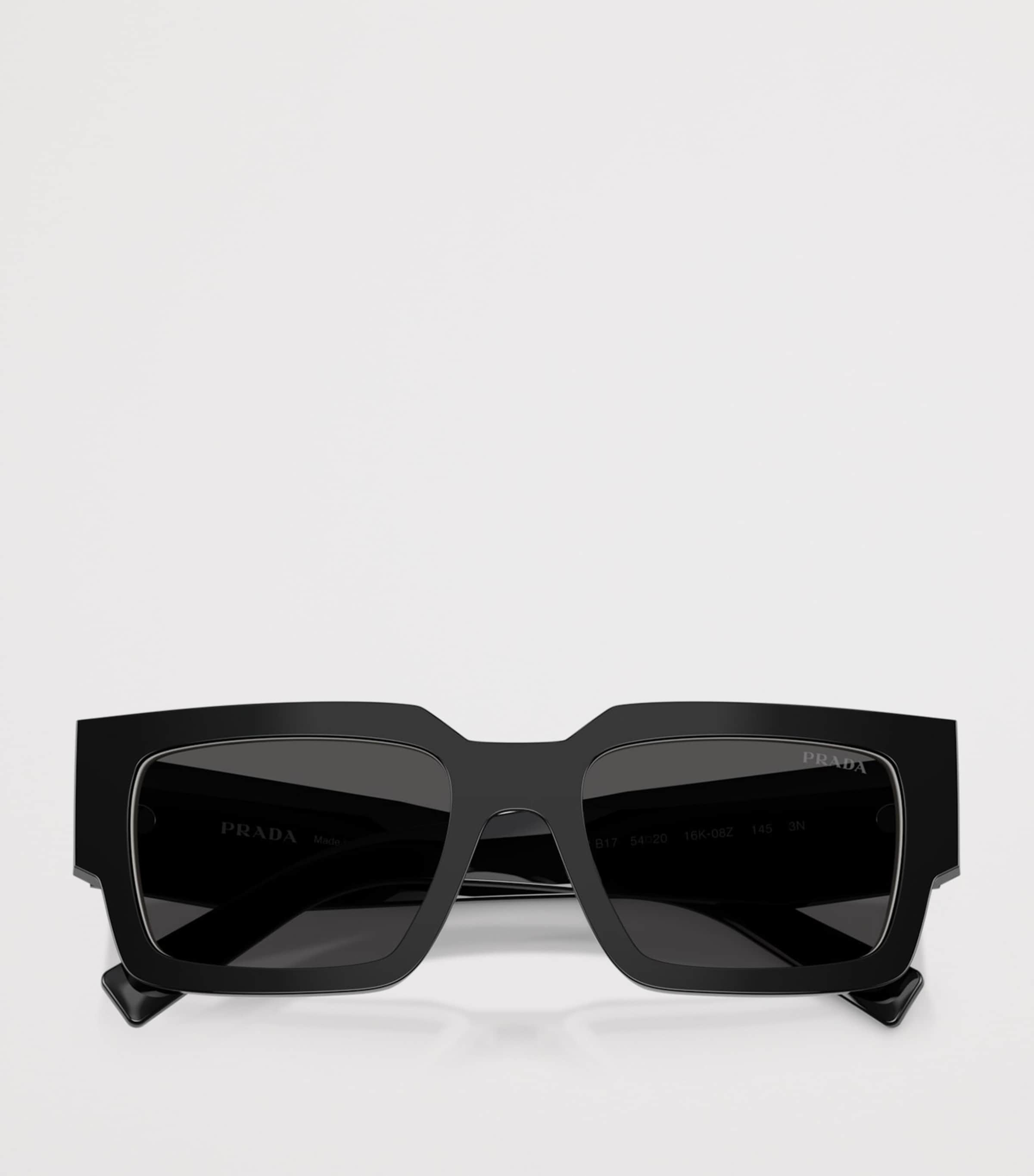 Acetate Rectangular Sunglasses 16K08Z Image 5