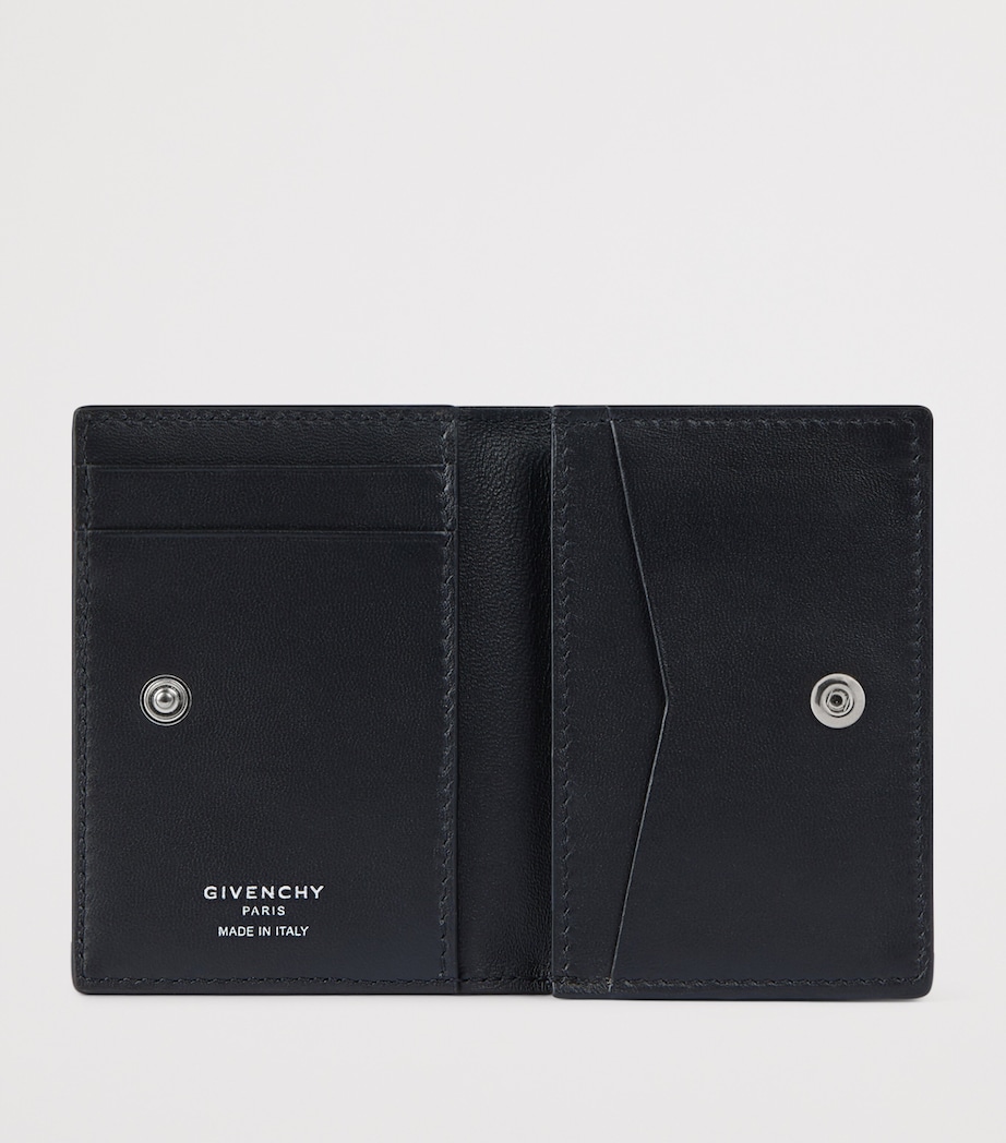 Leather Business Card Holder BLACK Image 3
