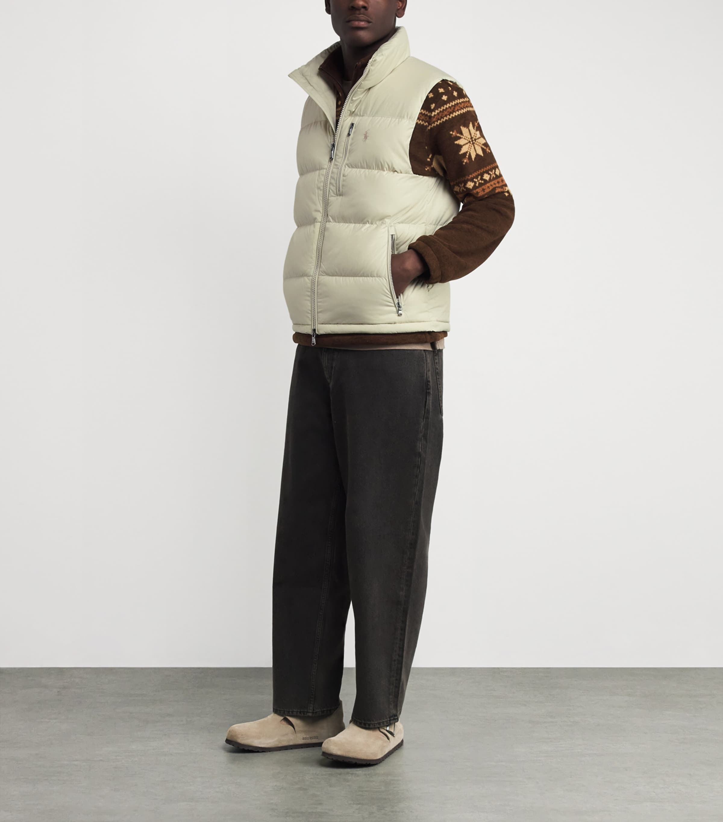 Down Gorham Gilet NATURAL Image 2