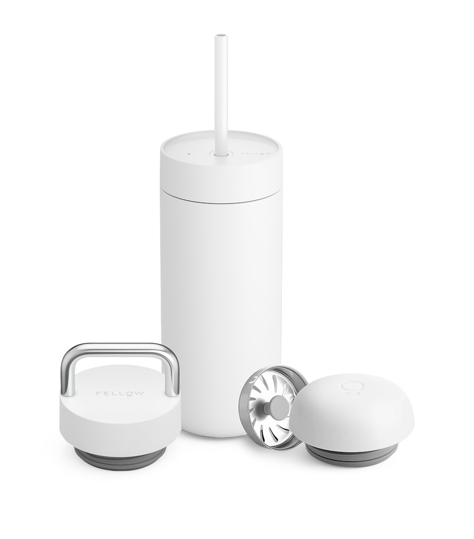 Carter Travel Mug Bundle (455ml) MATTE WHITE Image 1