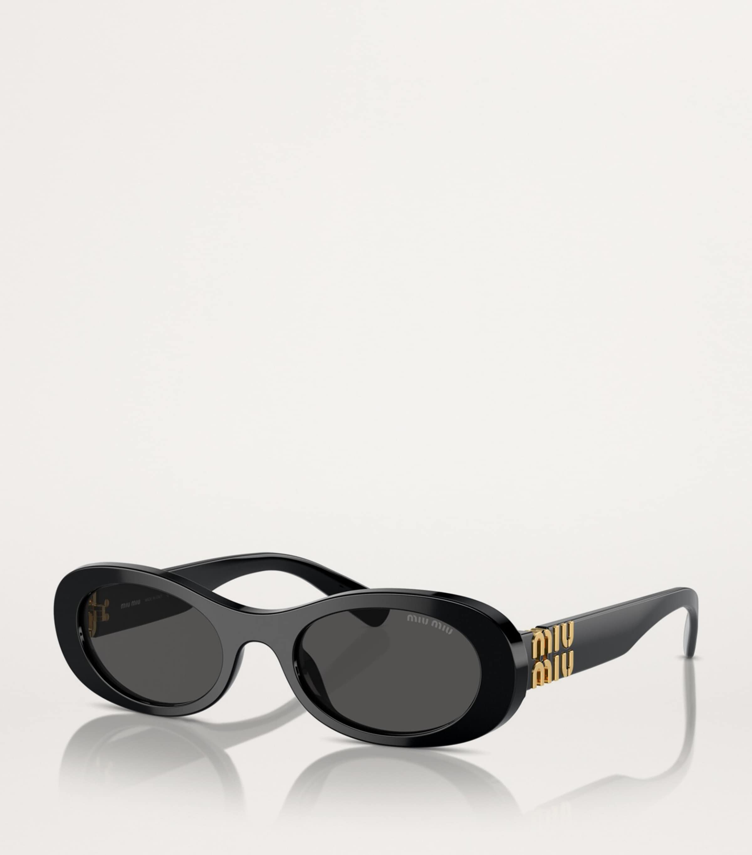 Acetate Oval Sunglasses 1AB5S0 Image 2