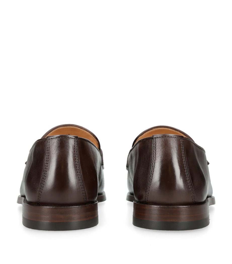 Leather Loafers DARK BROWN Image 2