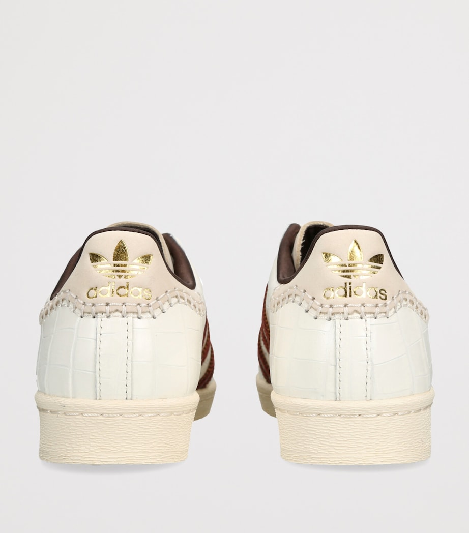 adidas x Wales Bonner Superstar Sneakers WHITE/RED Image 2