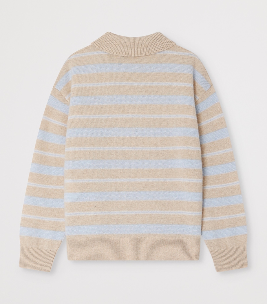 x Guest In Residence Cashmere Louie Polo Sweater (4-8 Years) RA SABLE Image 2
