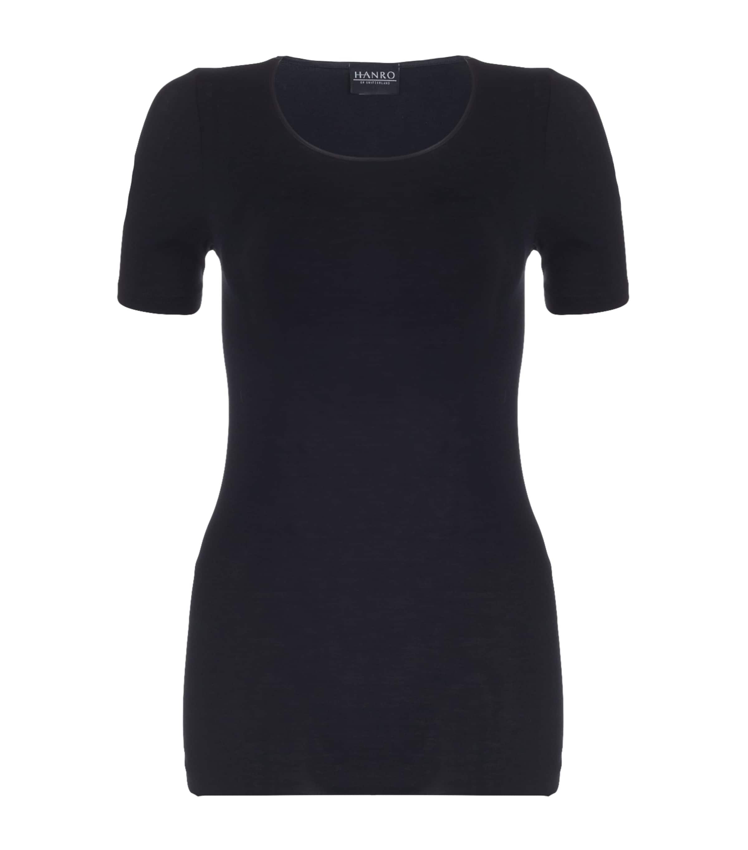 Hanro Cotton Seamless T-Shirt | Women Clothing | Nightwear | Pyjamas | Designers | Hanro