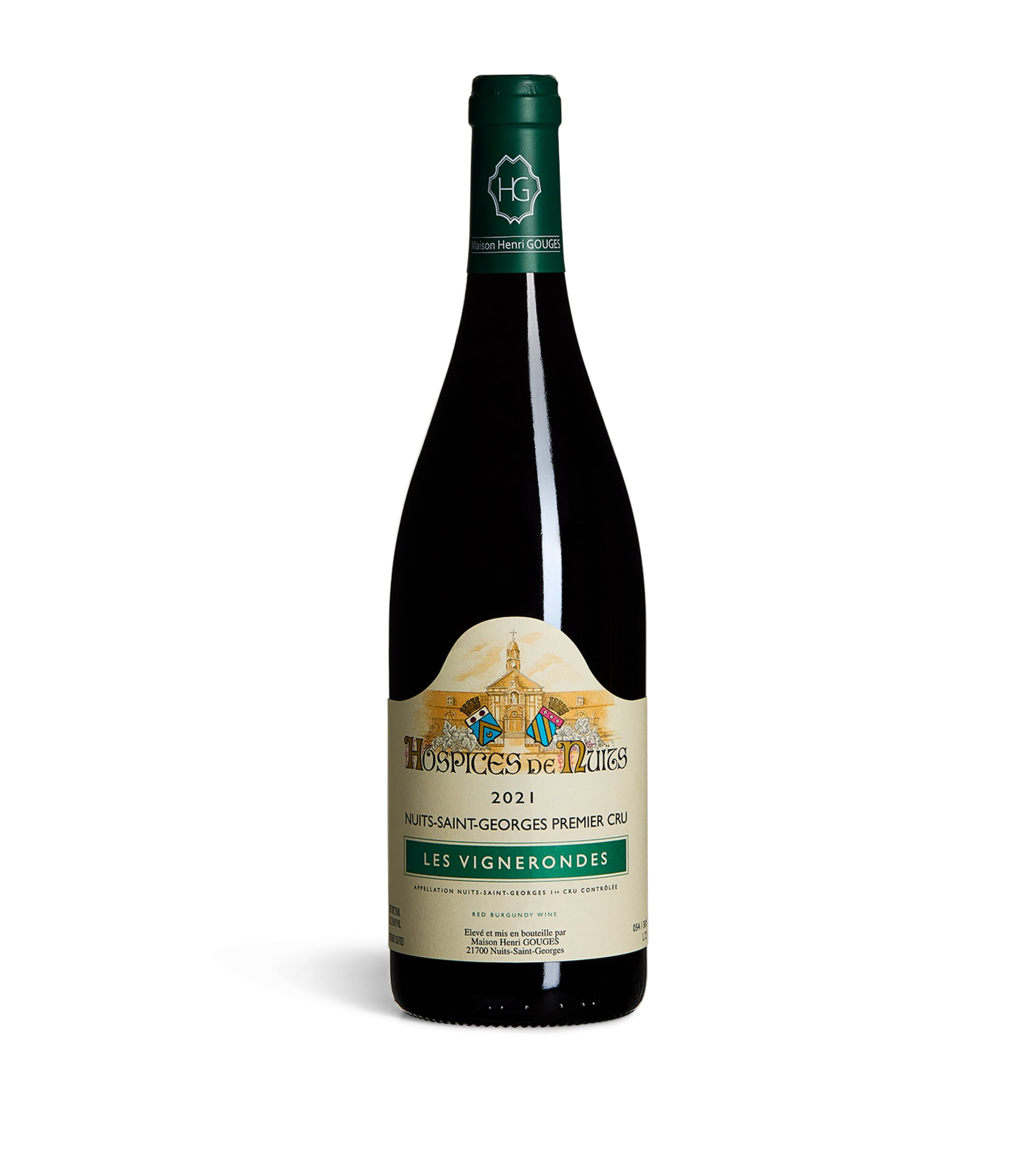 Domaine Henri Gouges Nuits-Saint-Georges Aux Vignerondes 2021 (75cl) - Burgundy, France NO COLOUR Image 1