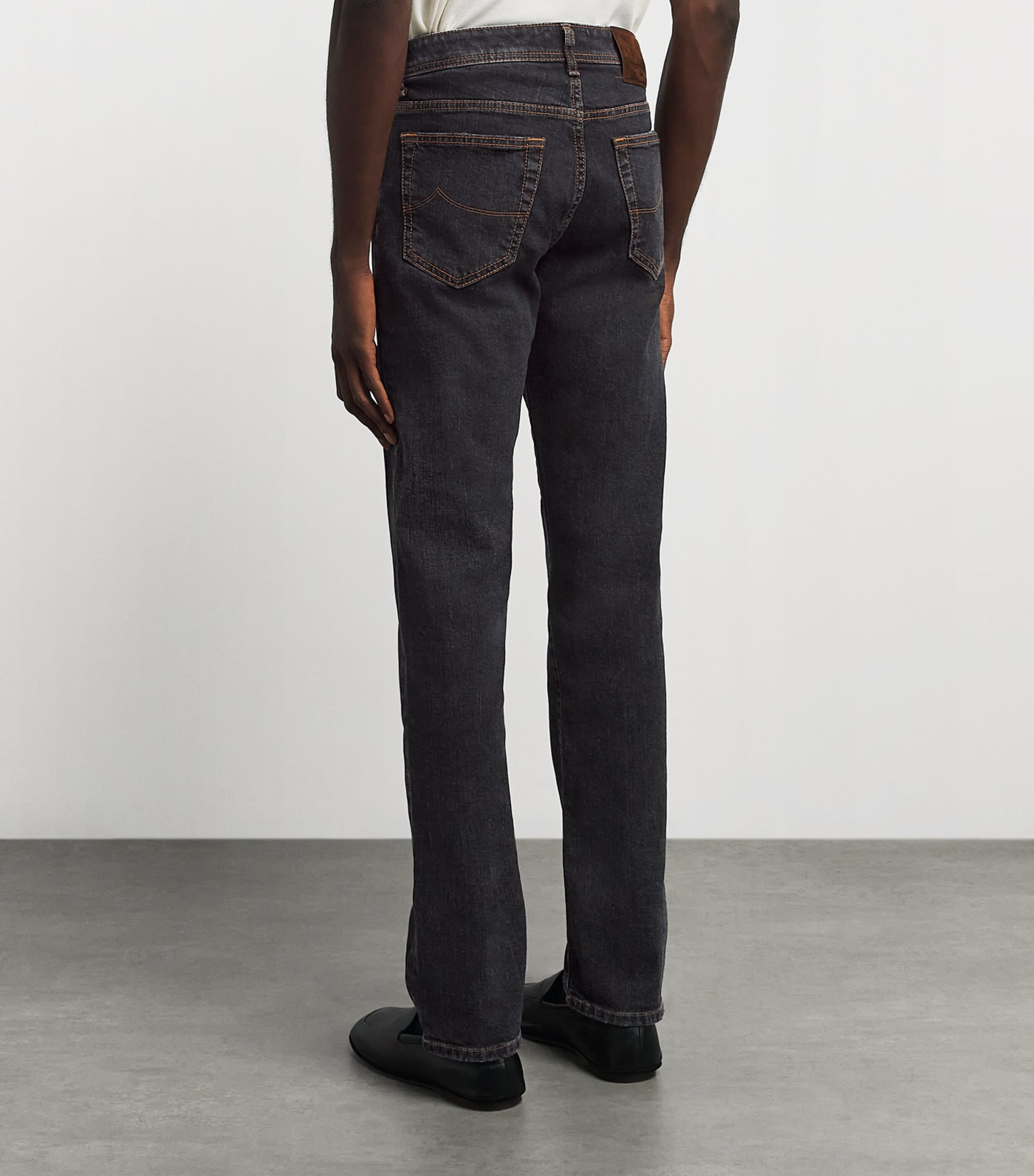 Jacob Cohën Mens Bard Slim Jeans Grey Image 5