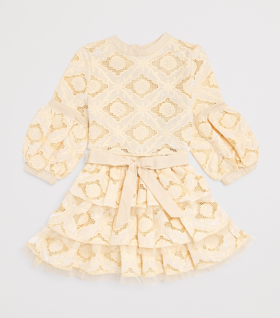 Cotton Embroidered Ava Skirt (3-16 Years) OAT Image 3