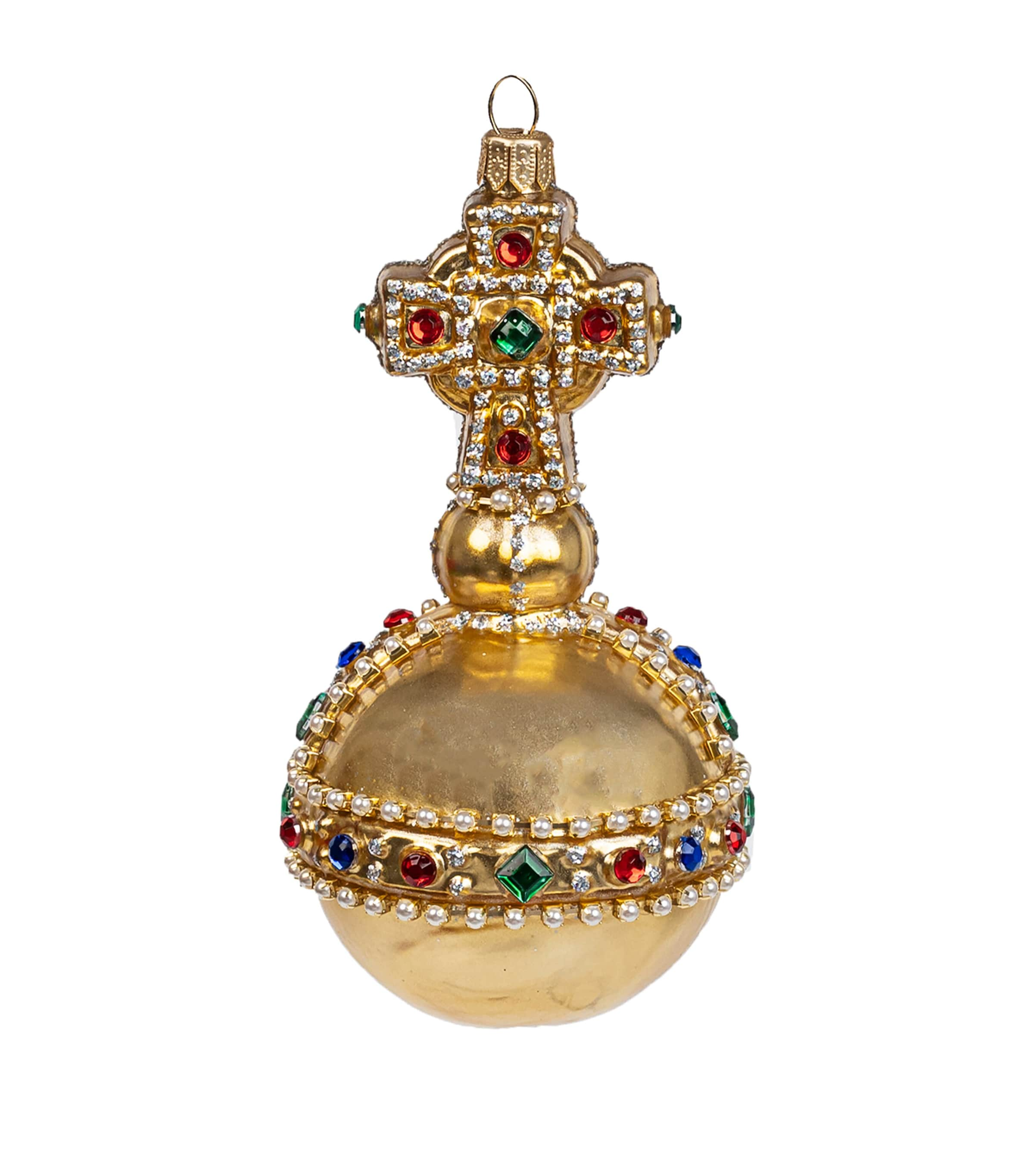 Harrods Glass Royal Orb Tree Decoration In Multi