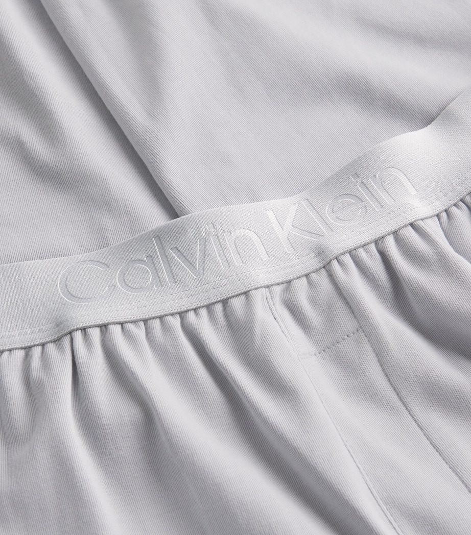 Cotton-Blend Sleep Trousers PCUHARBOR MIST Image 5