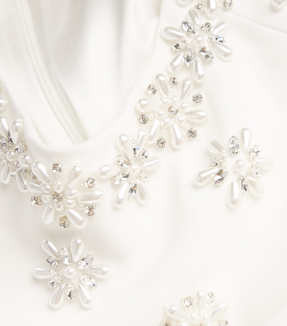 Crystal Sondra Maxi Dress WHITE Image 5