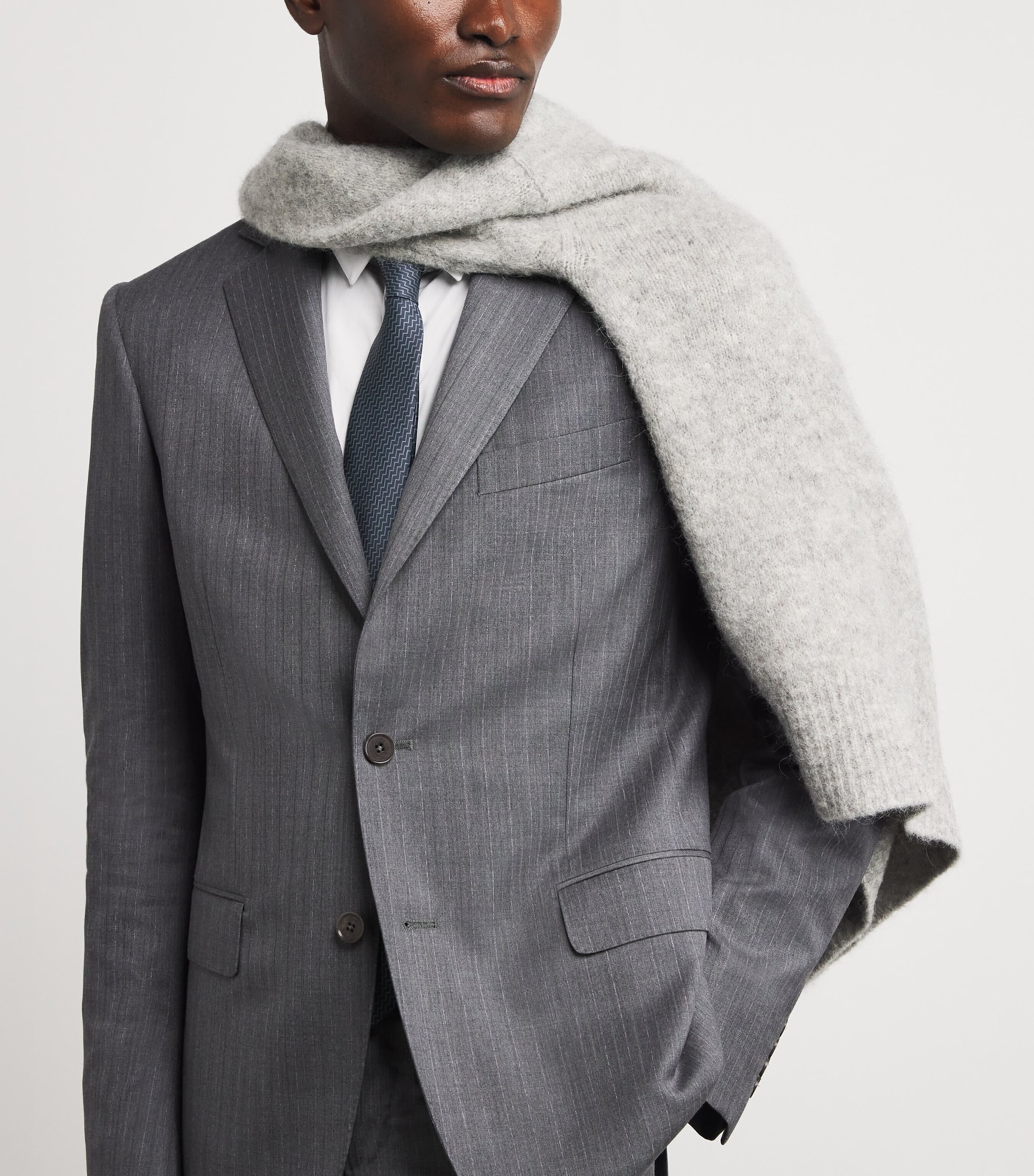 Silk Chevron Tie FB159 Image 2