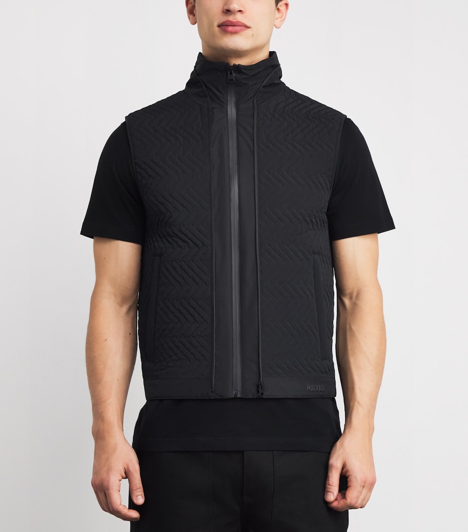 Down Barrett Hybrid Jacket C0001 BLACK Image 6