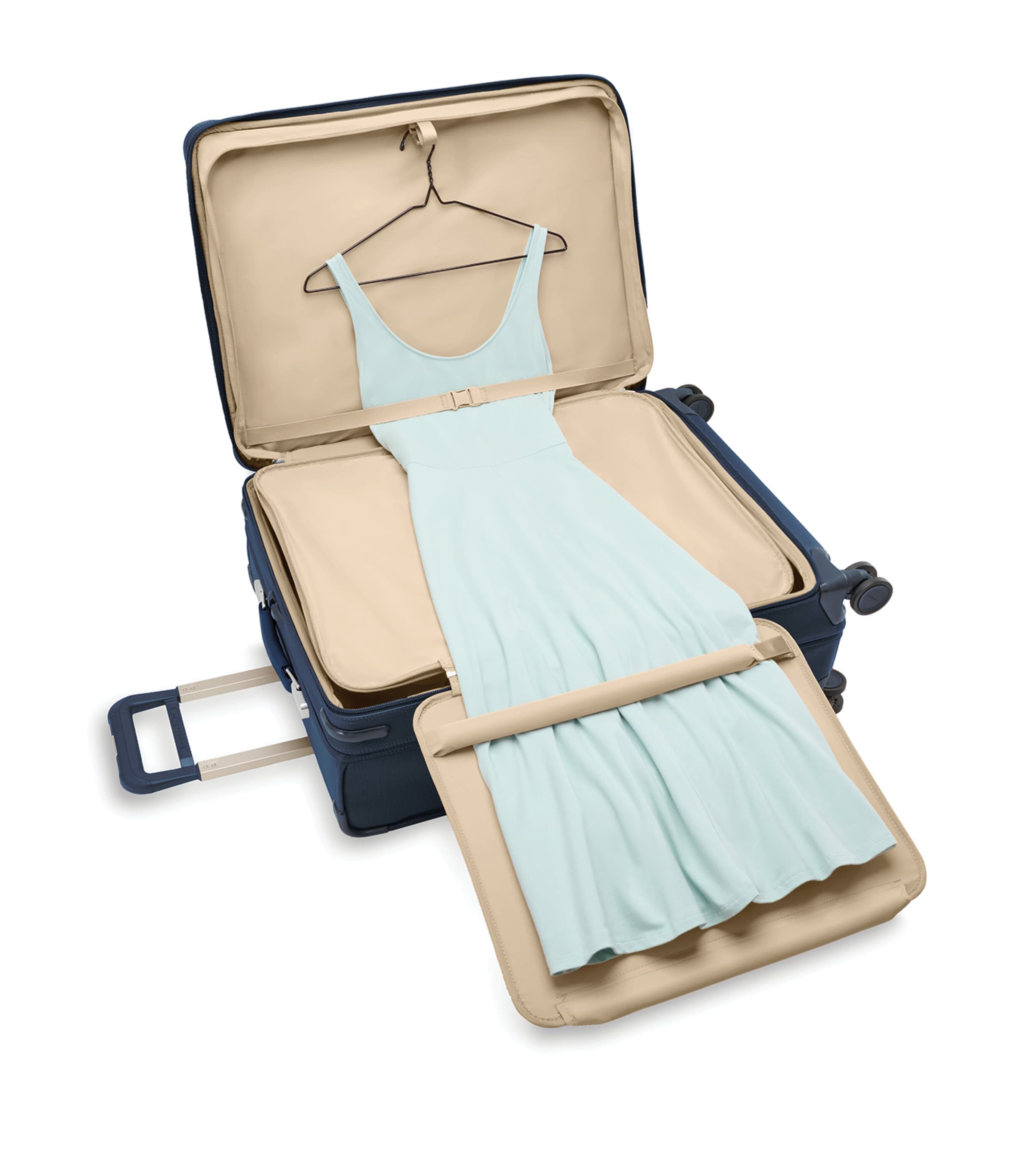 Briggs & Riley Baseline Large Expandbale Spinner Suitcase (74cm) Navy Image 5