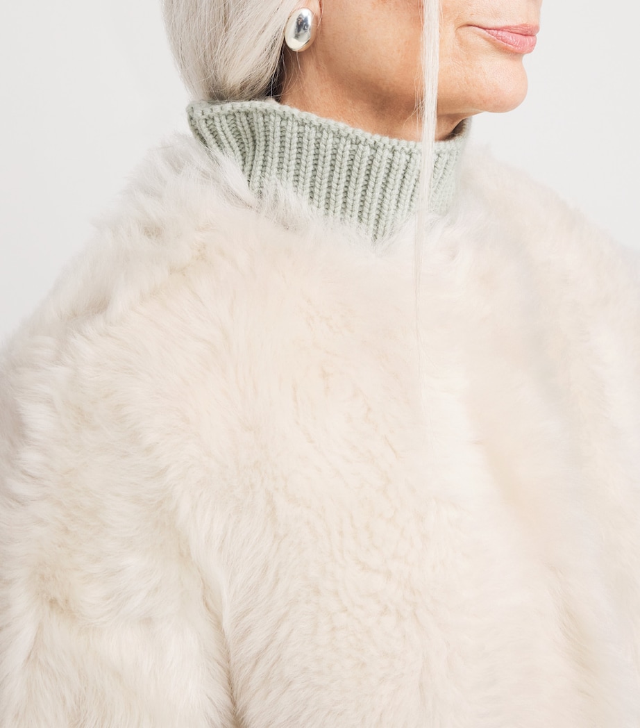 Lamb Fur Coat A1006 Image 6