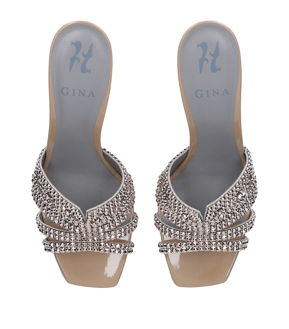 Leather Arizona Mules 85 GOLD Image 4