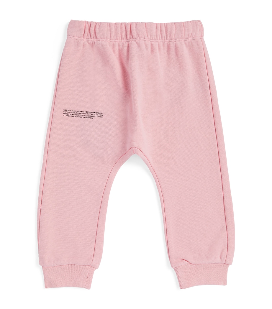 Pangaia Kids Organic Cotton Sweatpants (3-24 Months) Sakura Pink Image 1