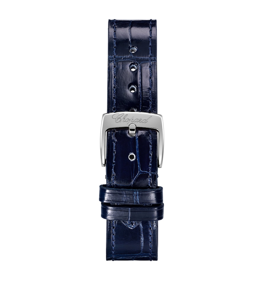 Stainless Steel and Diamond Happy Sport Automatic Watch 33mm STAINLESS STEEL Image 3