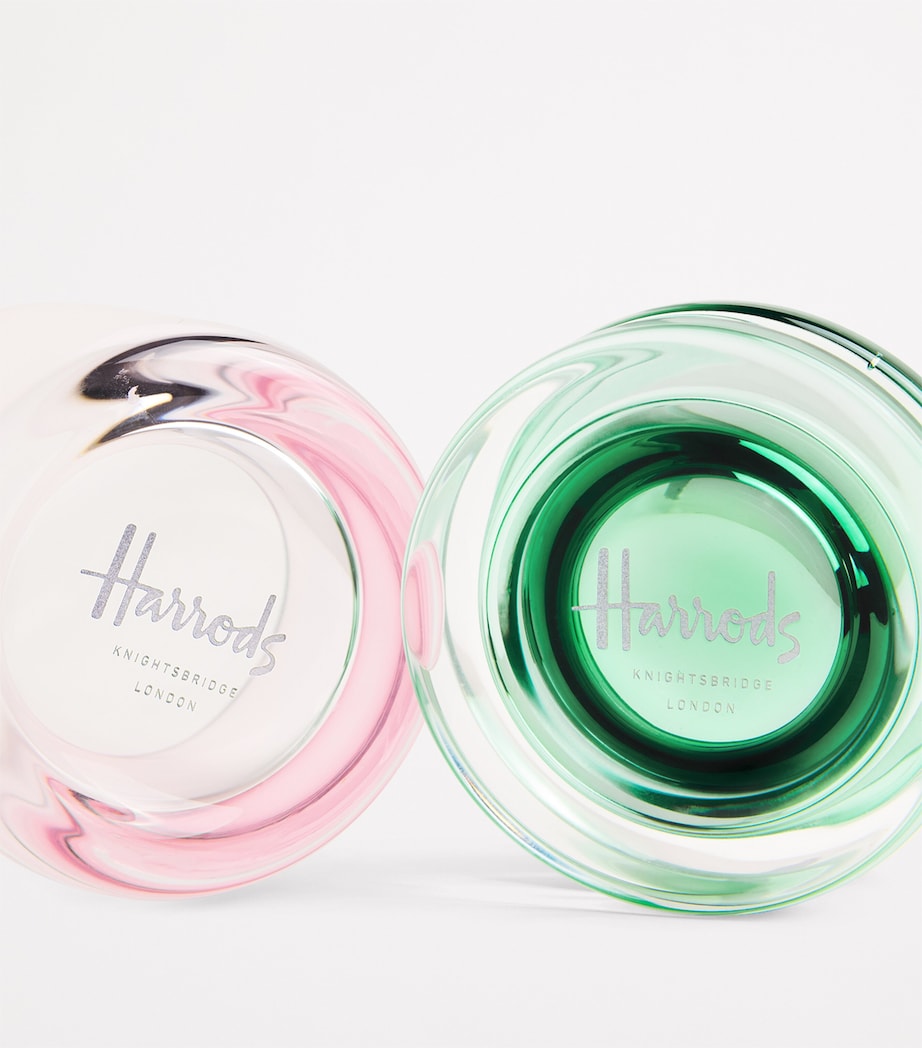 Harrods Small Glass Pot Clear Image 3