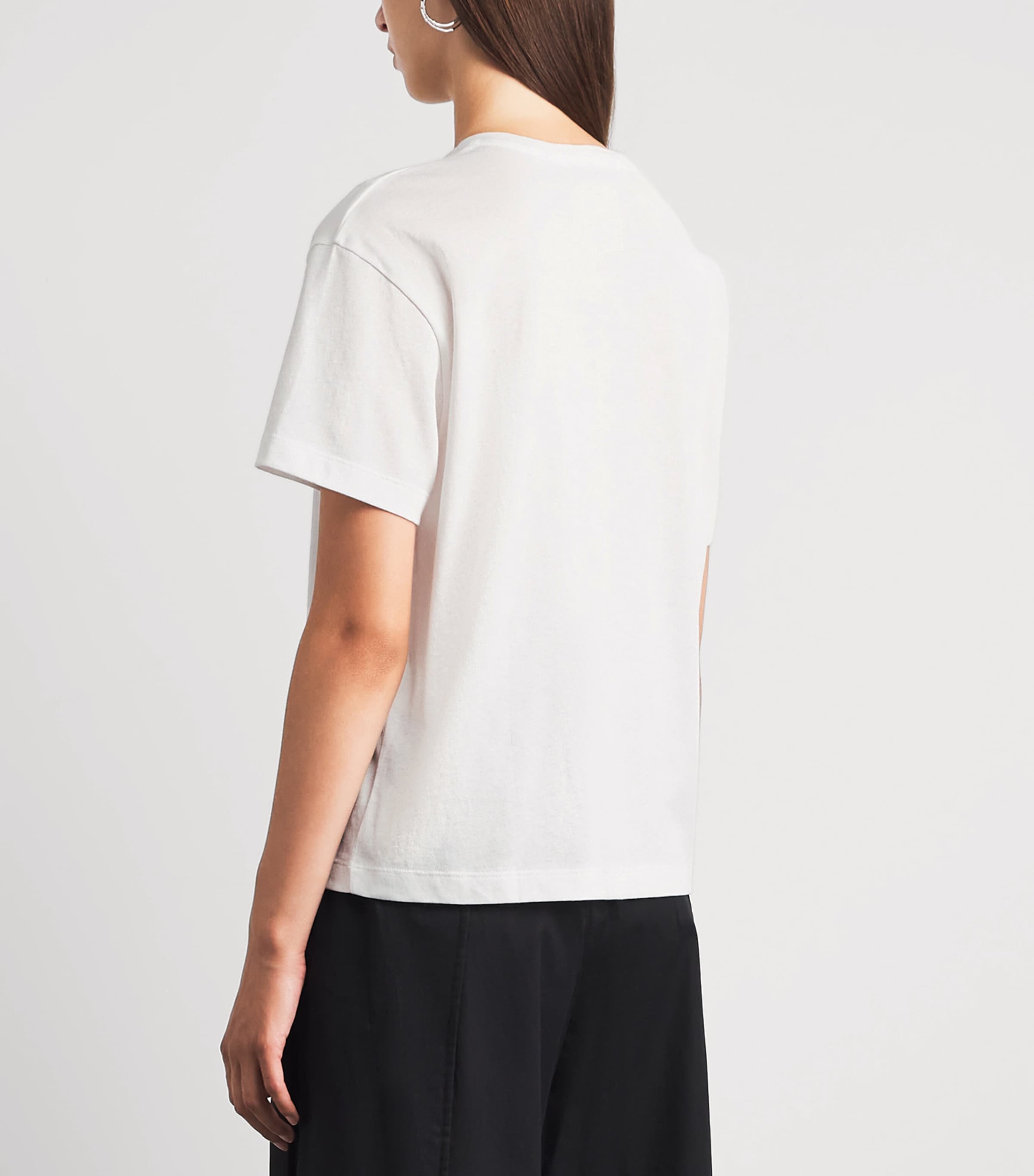 Toteme Womens Classic T-Shirt Optic White Image 5