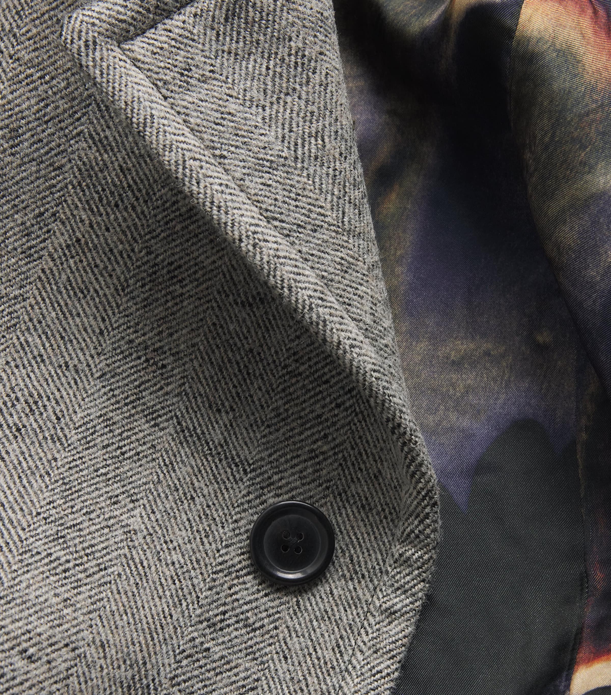 Wool-Cotton Overcoat 72_GREY MELANGE Image 5