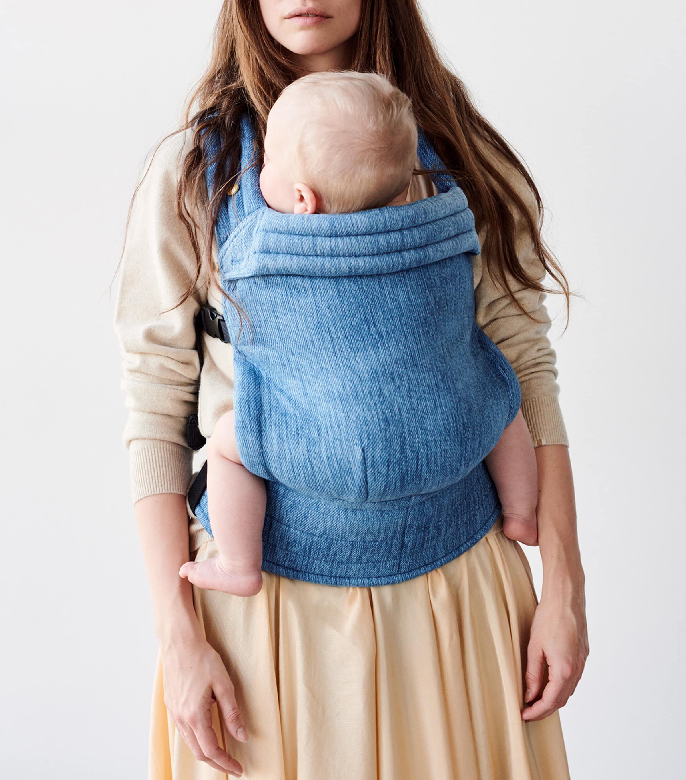 Zeitgeist Baby Carrier Classic Denim BLUE Image 5