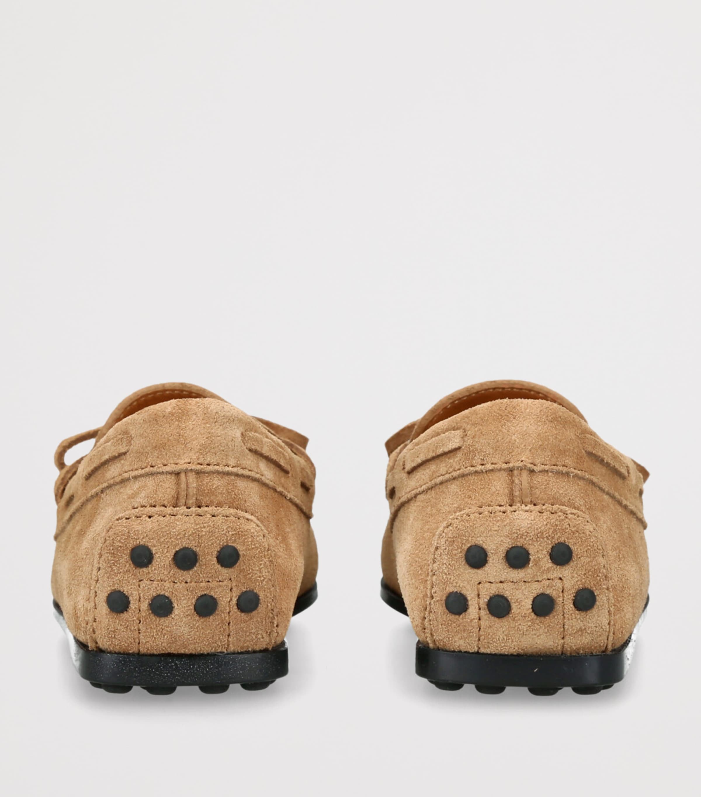 Tod's Suede Gommino Driving Shoes Brown Image 2