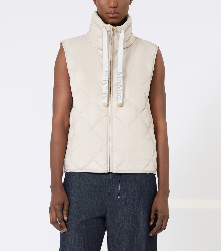 The Cube Down Gilet SAND Image 2