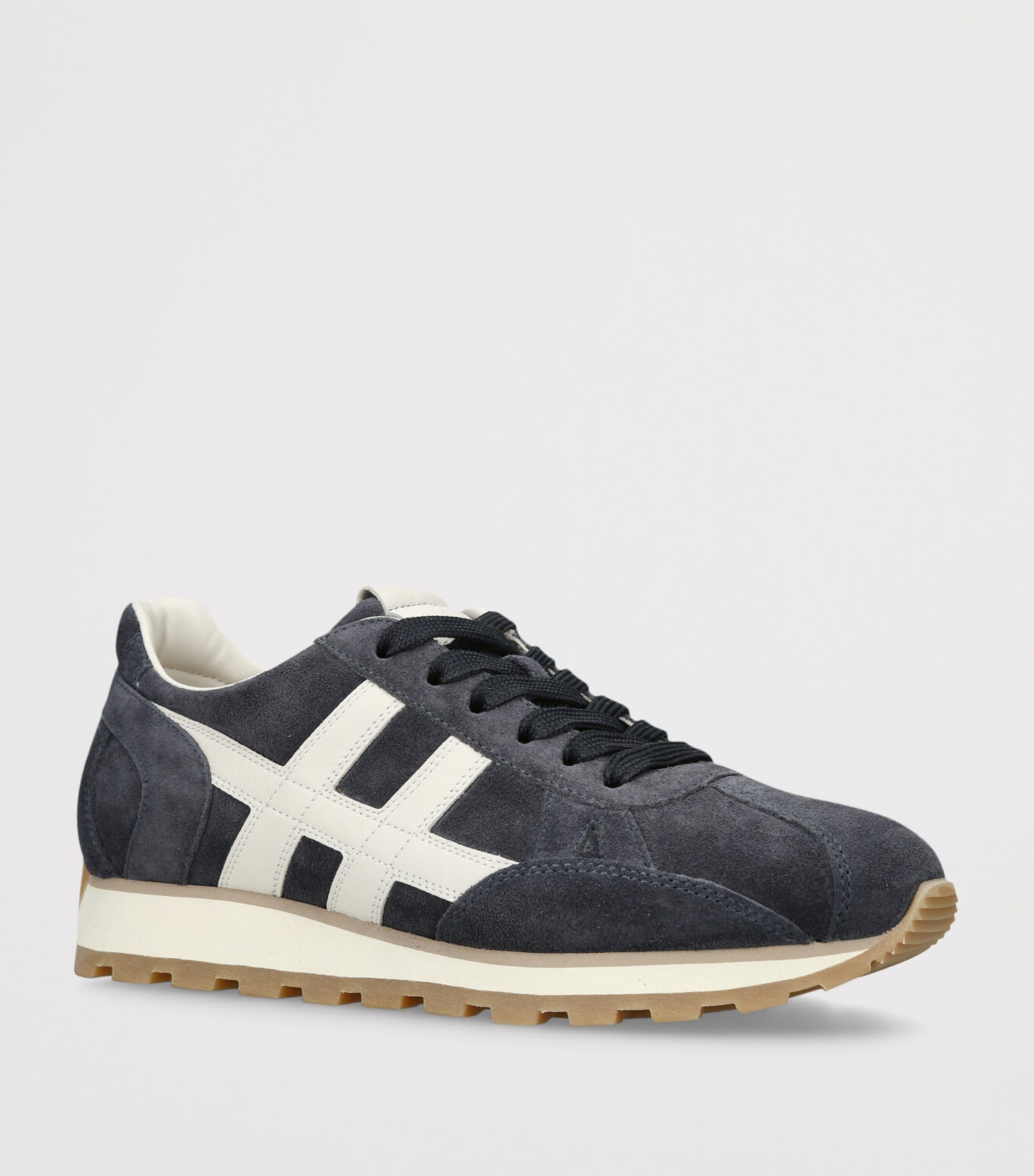 Suede H671 Allacciato Sneakers BLUE/DRK.C Image 3