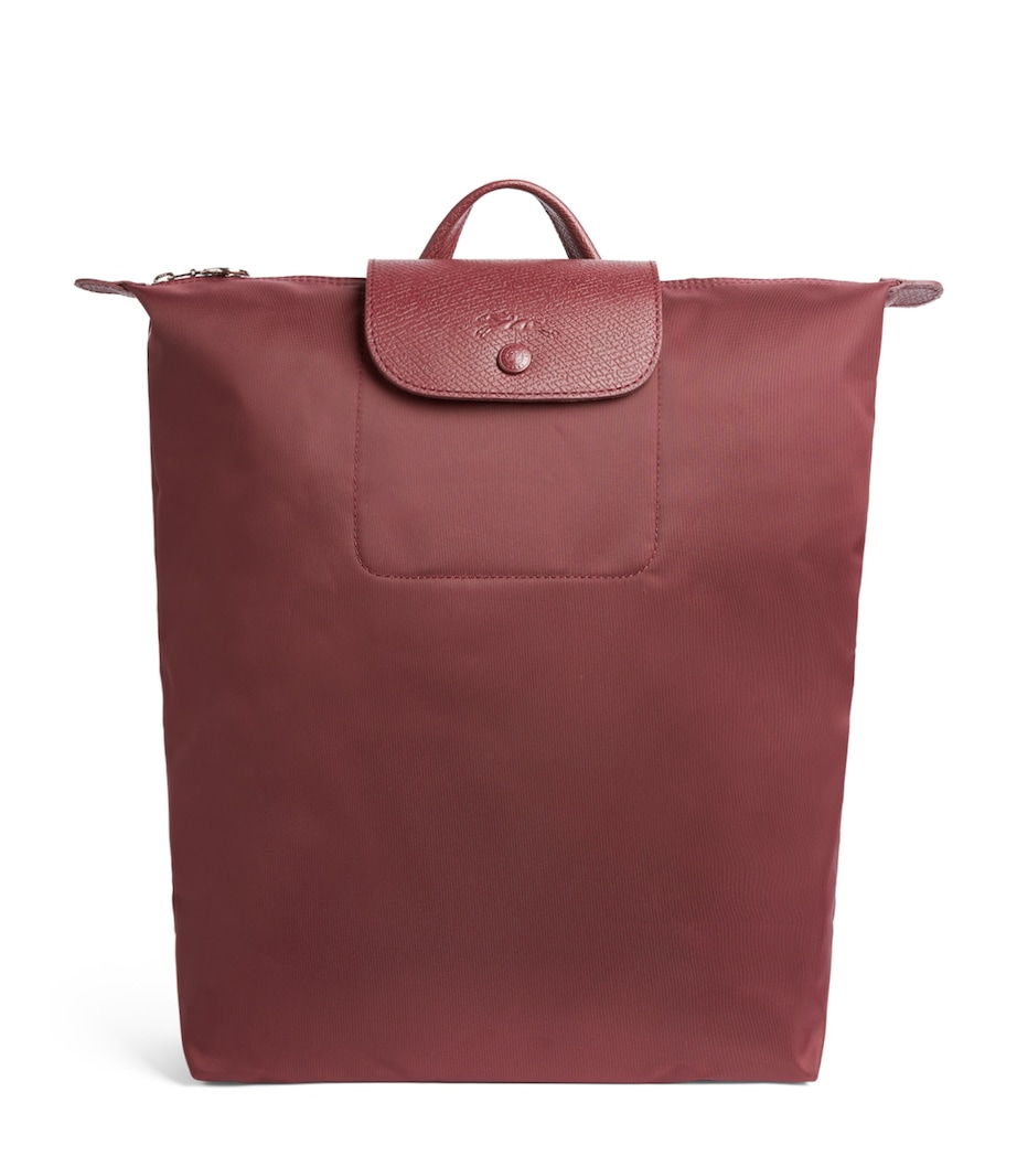 Longchamp Medium Le Pliage One Backpack Bordeaux Image 1