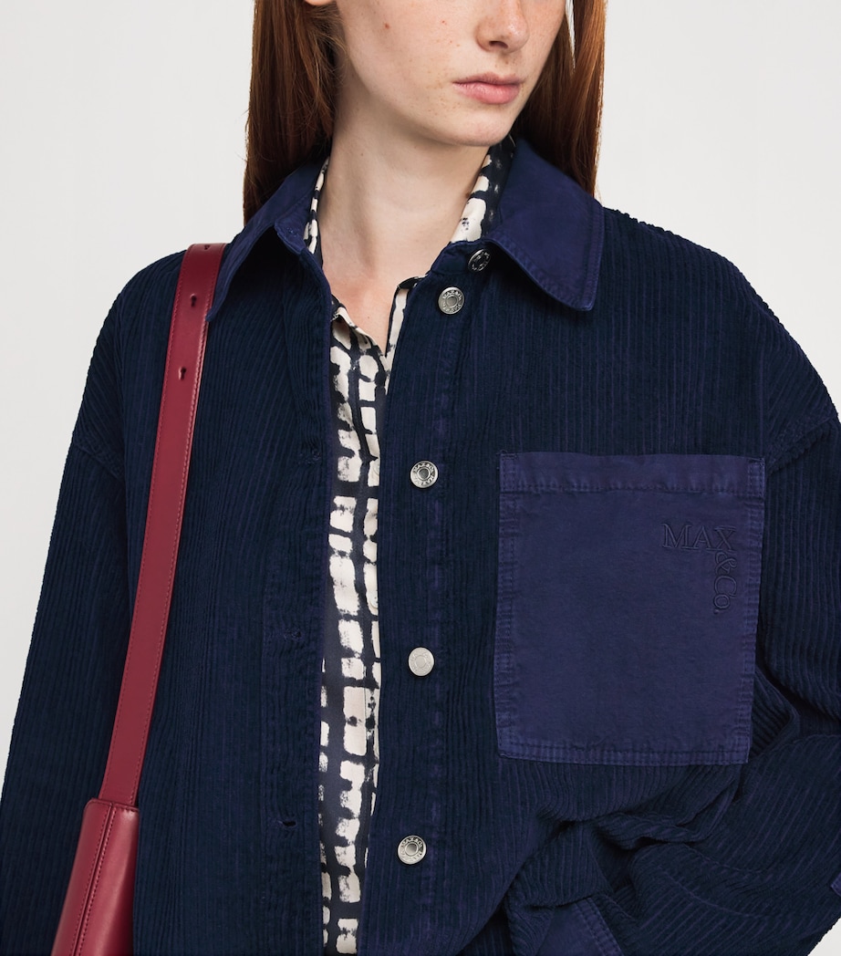 Corduroy Jacket CHINA BLUE Image 6