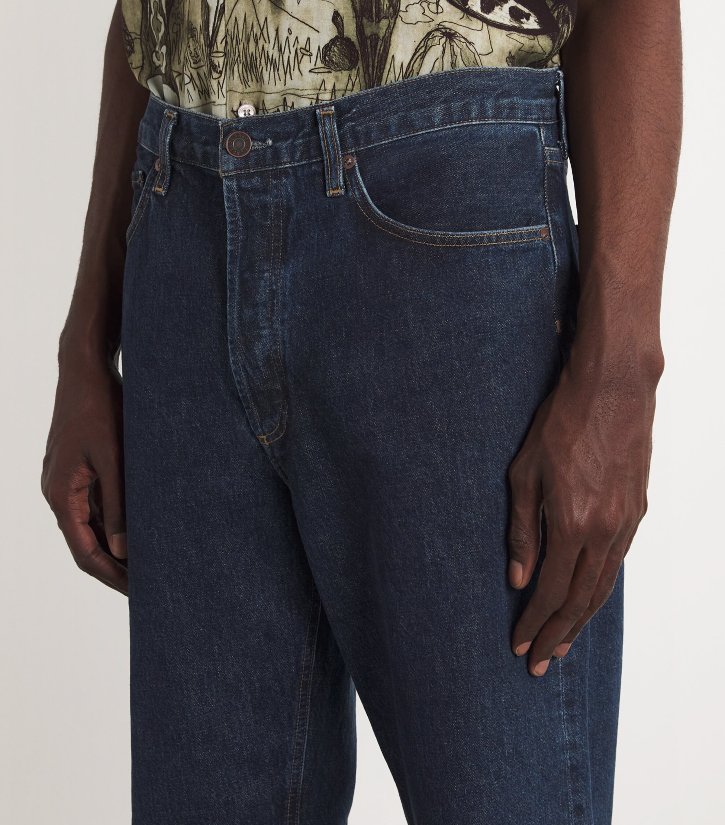 90's Straight Jeans PENDULUM (MED IND) Image 6