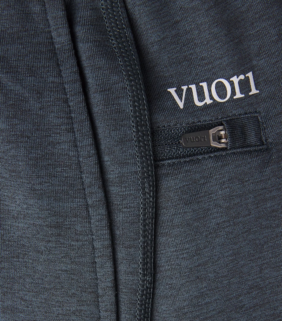 VUORI Mens Sunday Performance Sweatshorts Ink Heather Hin Image 5