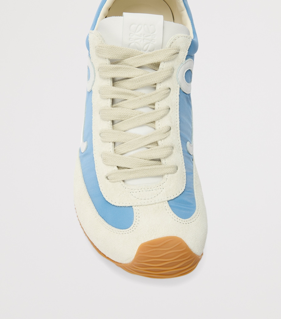 Suede Ballet Runner 2.0 Sneakers BLUE/WHITE Image 4