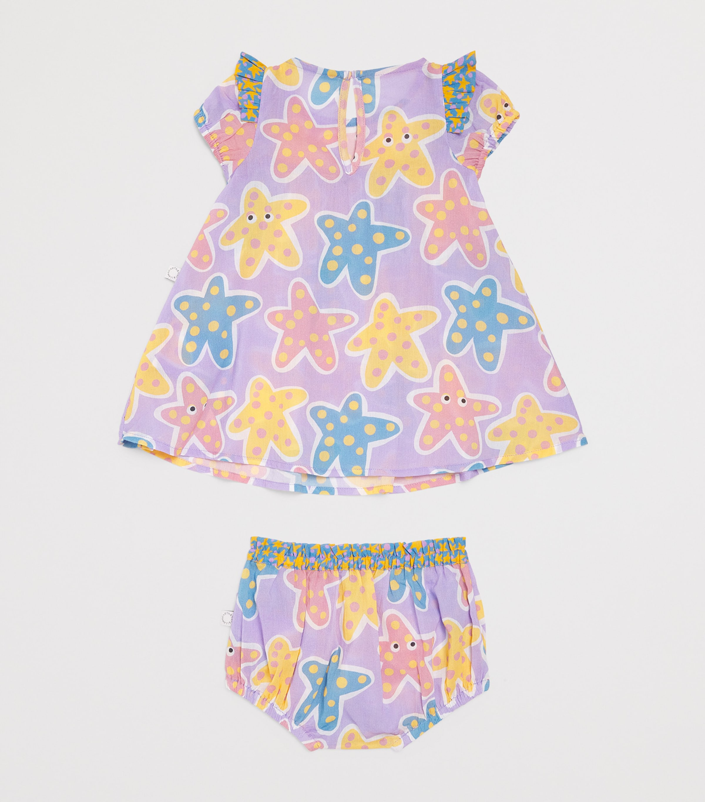 Stella McCartney Kids Printed Dress and Bloomers Set (3-36 Months) Image 2