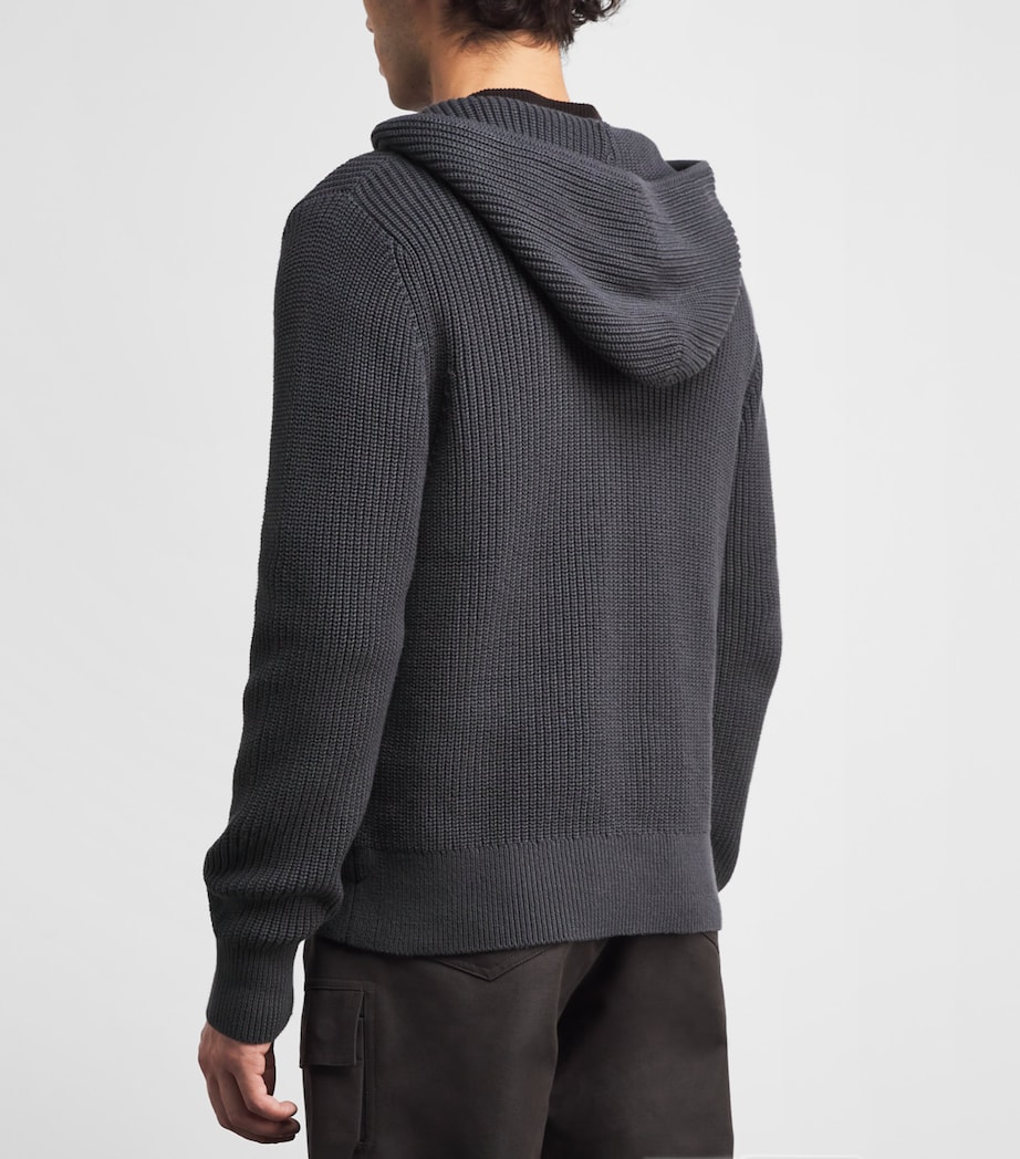 Cotton Glasgow Hoodie BLACKENED PEARL Image 4