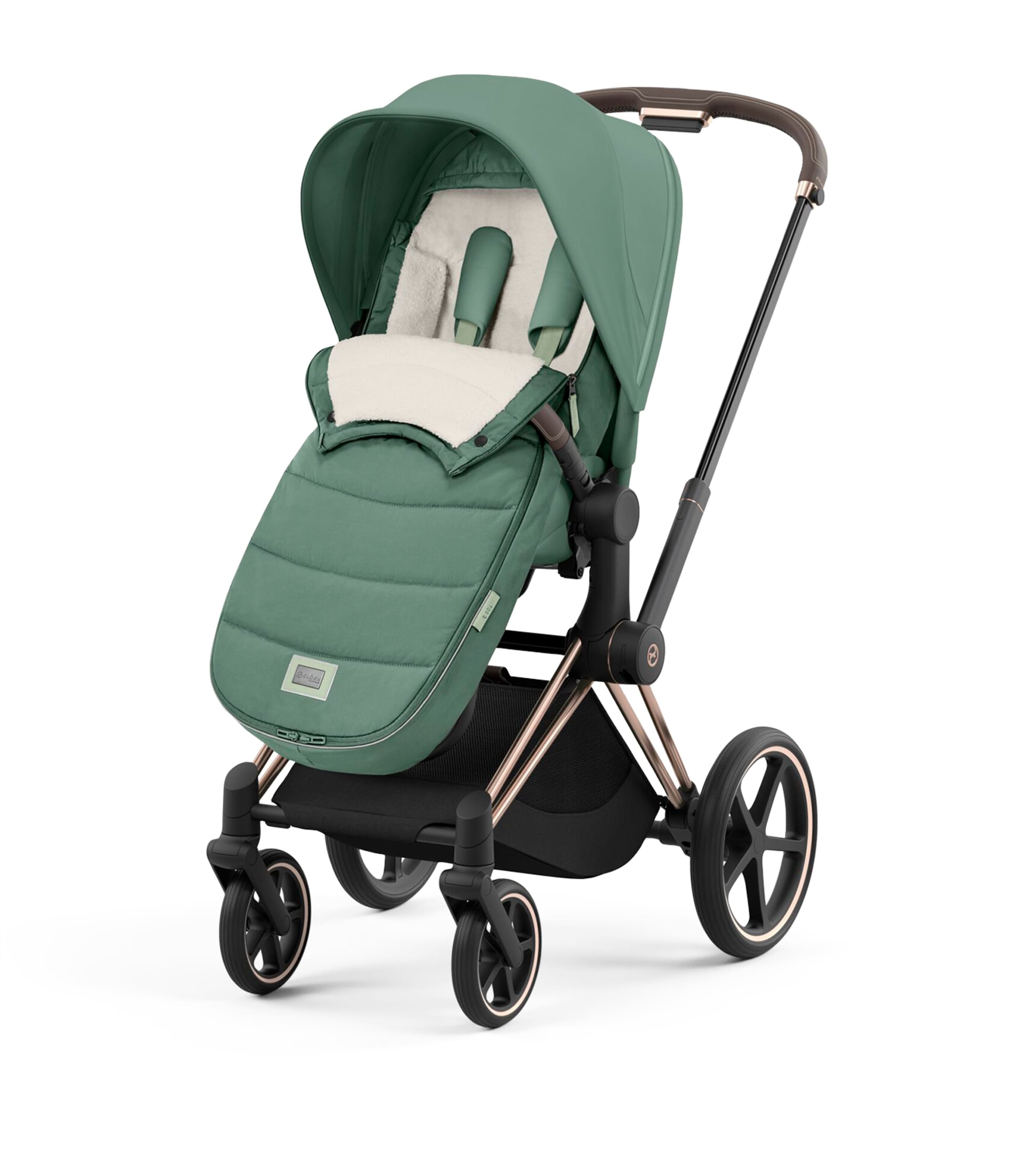 Platinum Footmuff LEAF GREEN Image 6