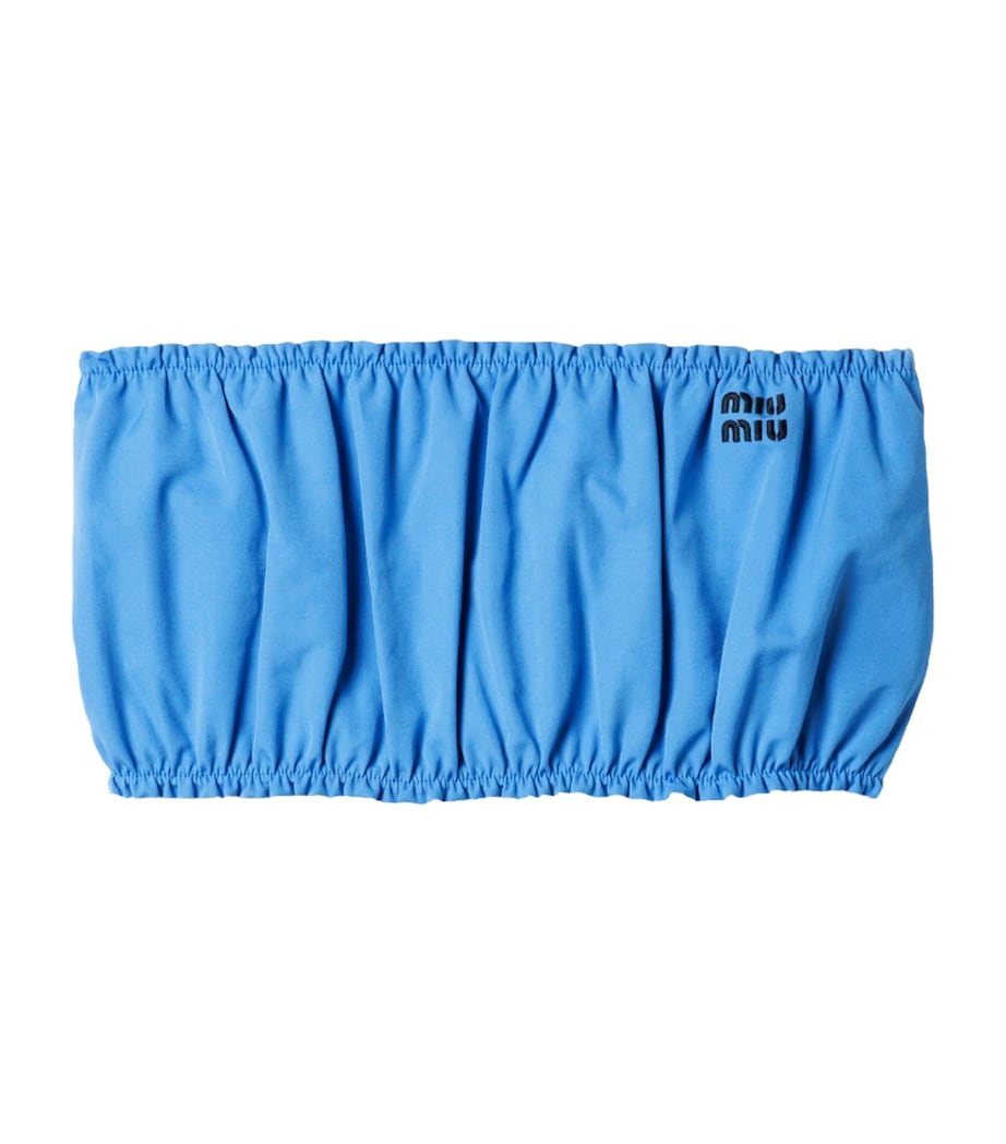 Cotton Poplin Bandeau Top F0237 Image 1