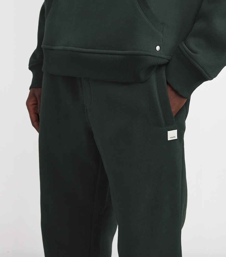 Organic Cotton-Blend Seaside Sweatpants EVERGREEN-EVG Image 6